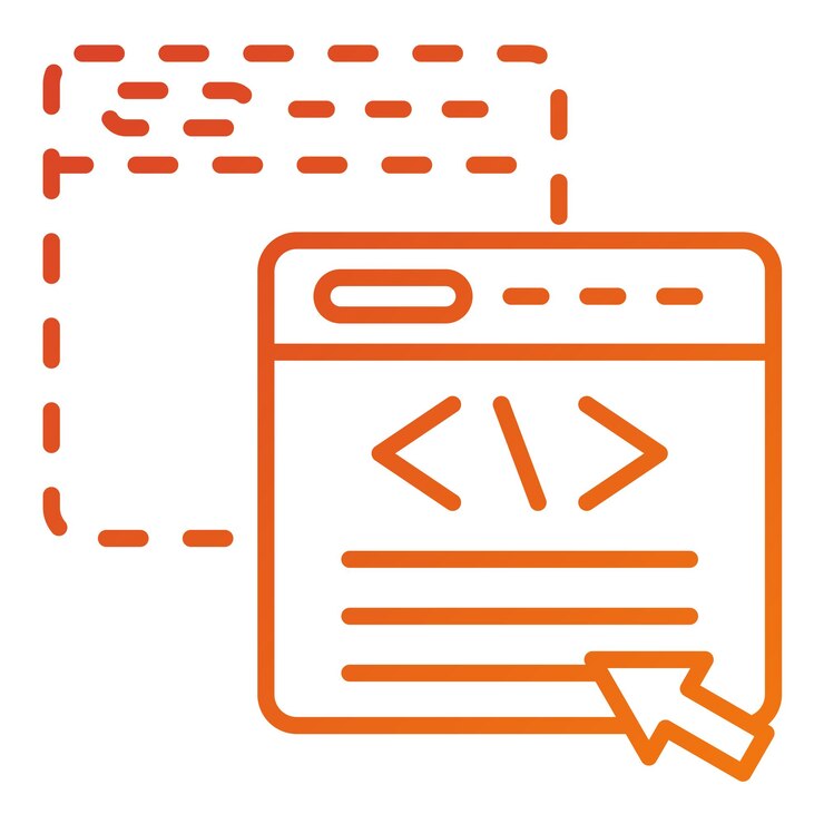 Vector diseño vectorial estilo de icono de arrastrar y soltar