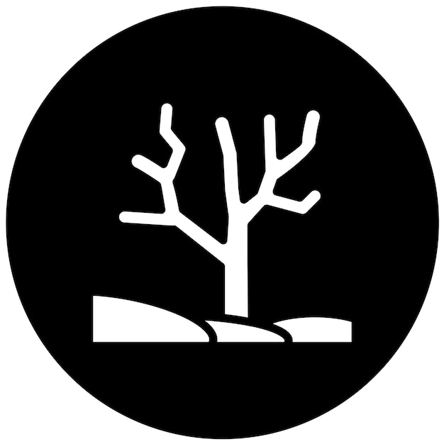 Diseño vectorial Estilo del icono del arrecife de coral
