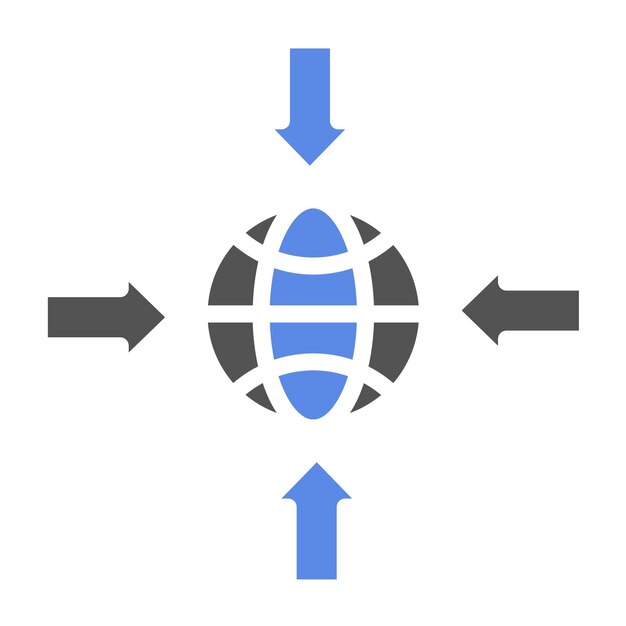Diseño vectorial Estilo de icono de arte de exportación personalizado