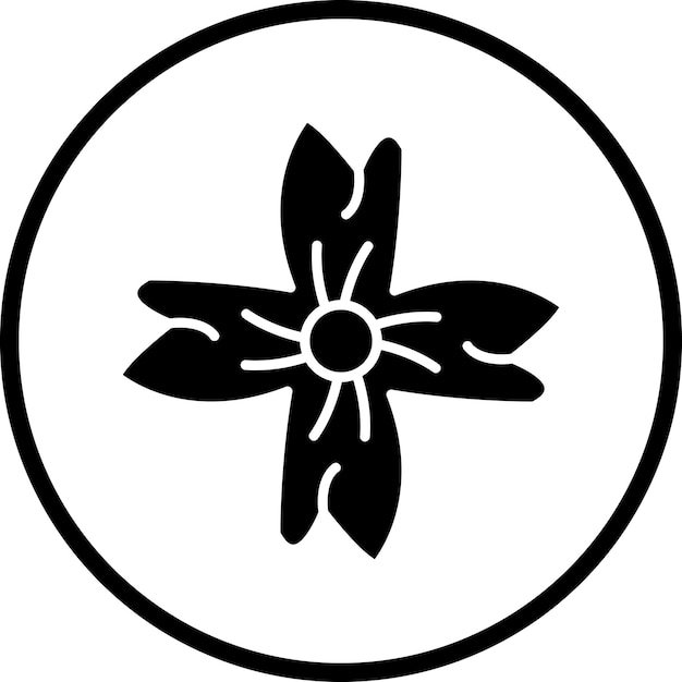 Diseño vectorial Estilo del icono de Arugula