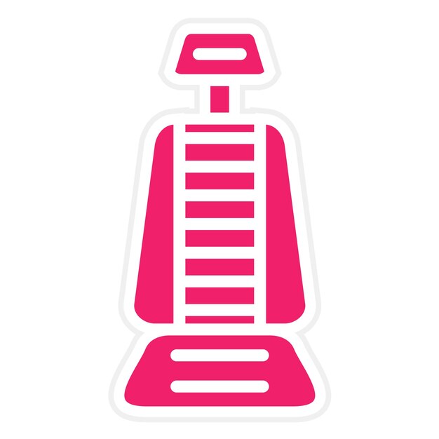 Diseño vectorial Estilo del icono del asiento del coche