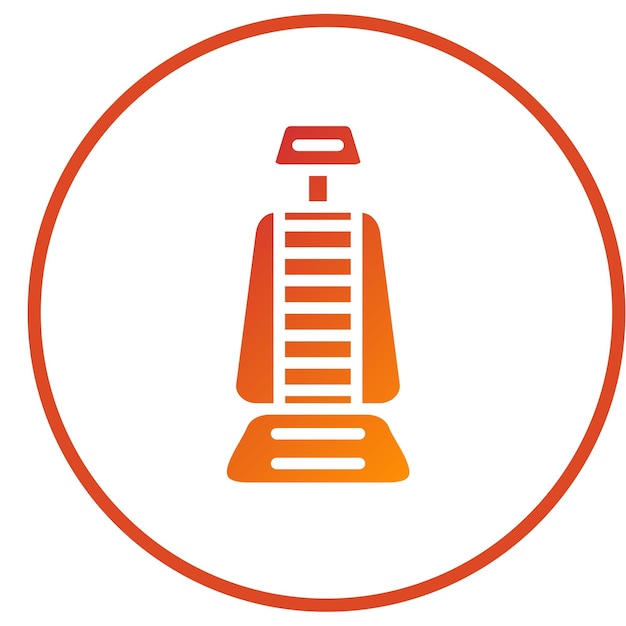 Diseño vectorial Estilo del icono del asiento del coche