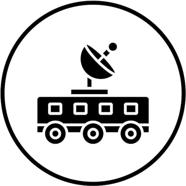 Diseño vectorial Estilo de icono de automóvil de Spsce