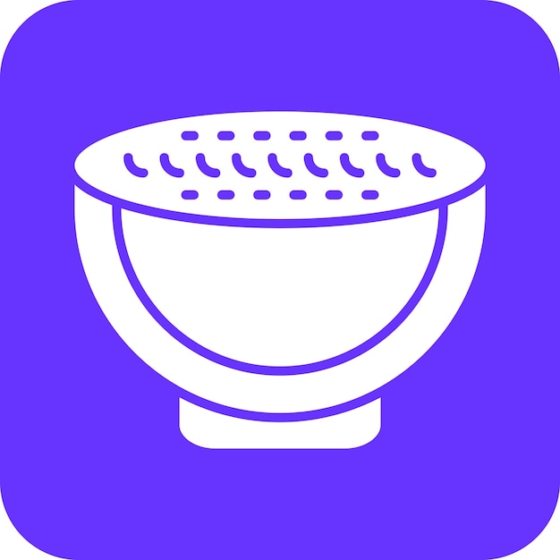 Diseño vectorial Estilo del icono de la avena