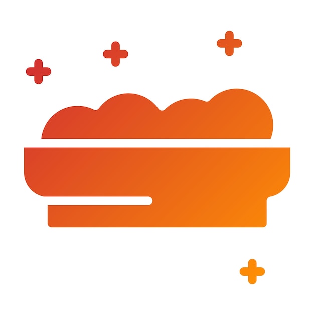 Diseño vectorial Estilo del icono de avena