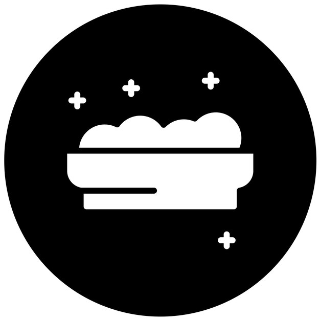 Diseño vectorial Estilo del icono de avena