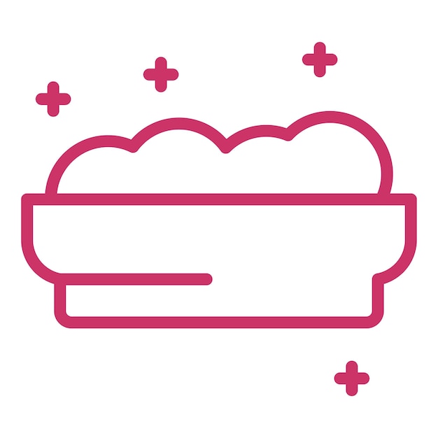 Diseño vectorial Estilo del icono de avena