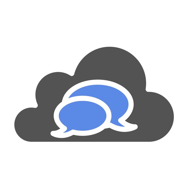 Diseño vectorial Estilo del icono de ayuda de autoservicio
