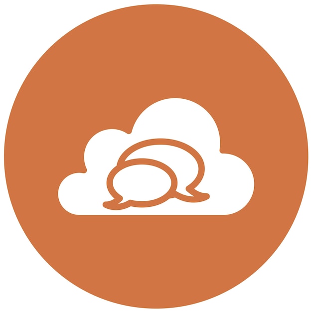 Diseño vectorial Estilo del icono de ayuda de autoservicio