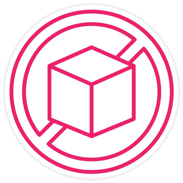 Diseño vectorial sin estilo de icono de azúcar añadido