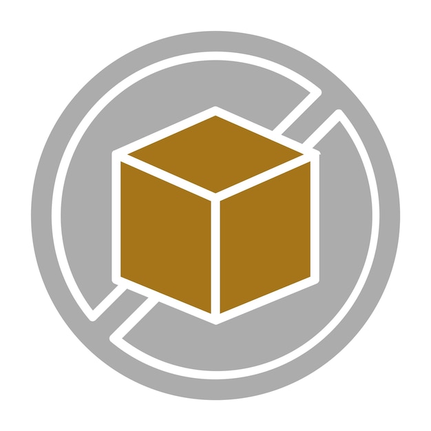 Diseño vectorial sin estilo de icono de azúcar añadido
