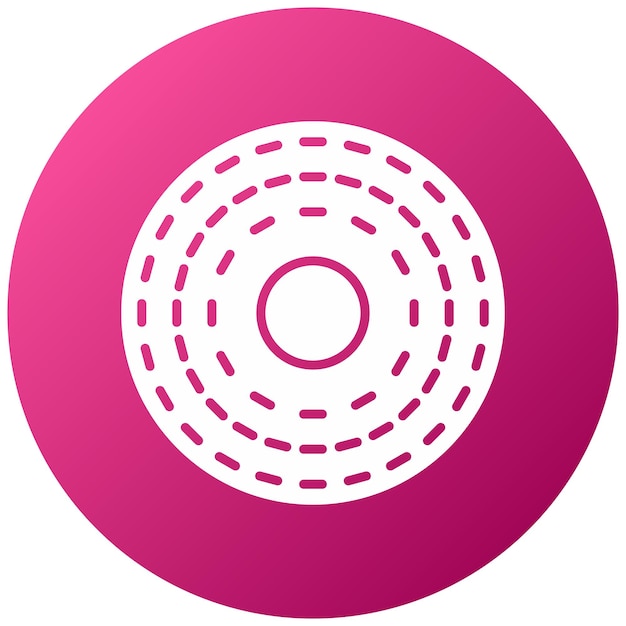 Diseño vectorial Estilo del icono de Bagel
