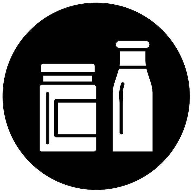 Diseño vectorial Estilo de icono de ballet de leche de mantequilla