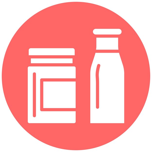 Diseño vectorial Estilo de icono de ballet de leche de mantequilla