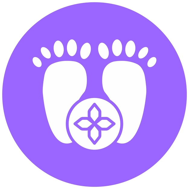 Diseño vectorial del estilo del icono del balneario