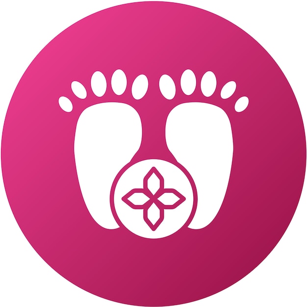 Diseño vectorial del estilo del icono del balneario