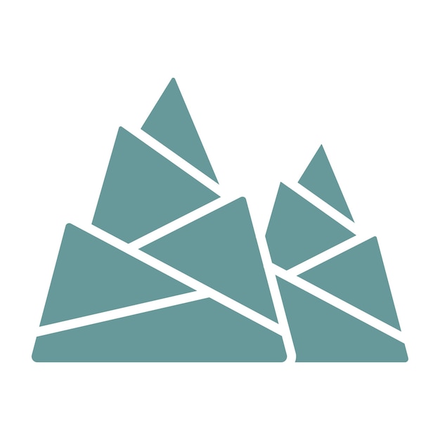 Diseño vectorial Estilo de icono de bambú