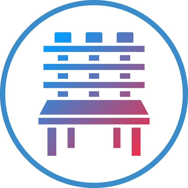 Diseño vectorial Estilo de icono de banco de otoño