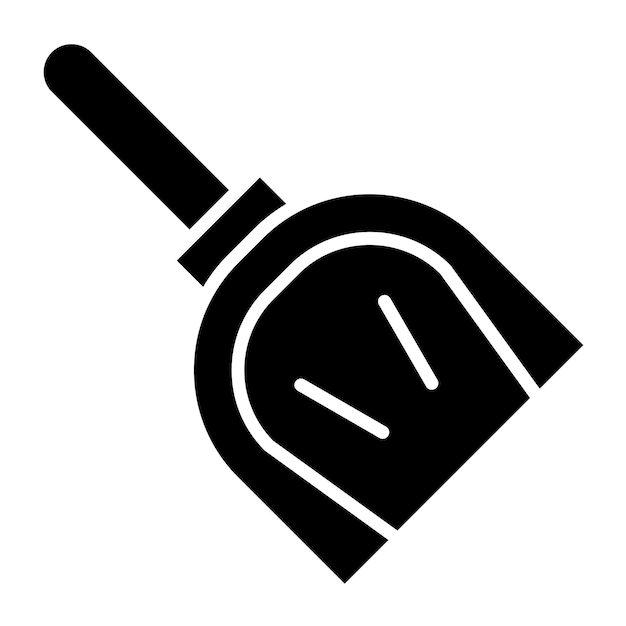 Diseño vectorial Estilo del icono de la bandeja de basura