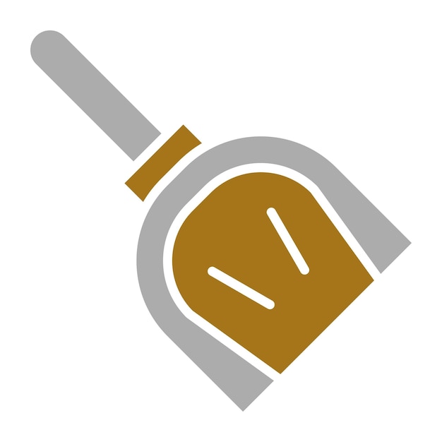 Diseño vectorial Estilo del icono de la bandeja de basura