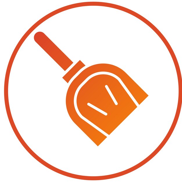 Diseño vectorial Estilo del icono de la bandeja de basura
