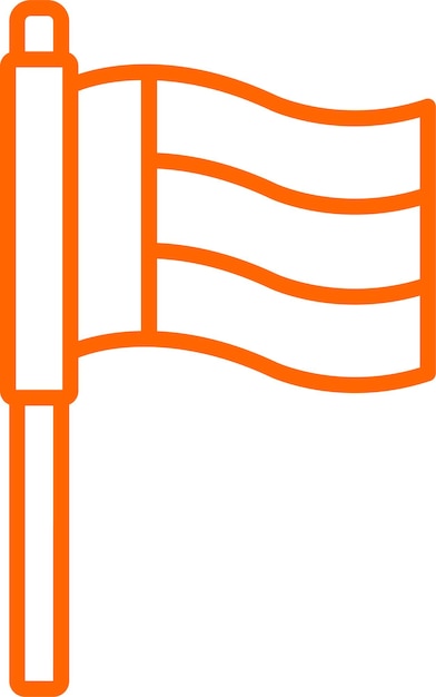 Diseño vectorial Estilo del icono de la bandera de Dubai