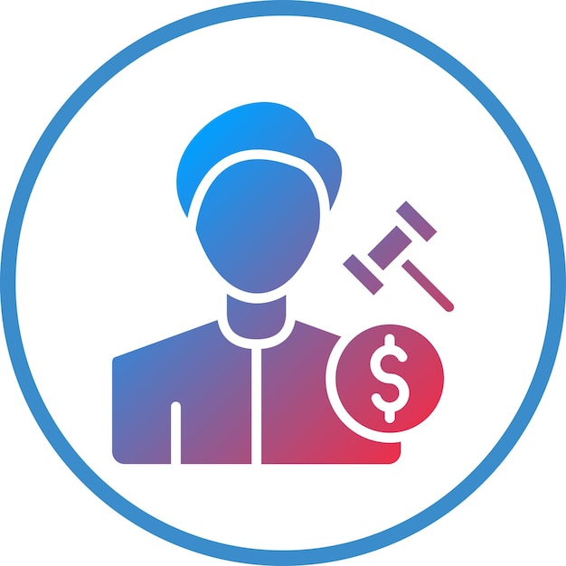 Diseño vectorial Estilo del icono de Bant