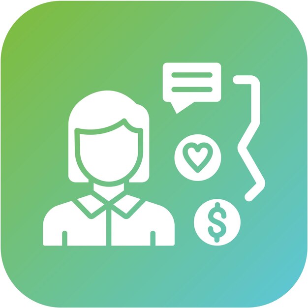 Diseño vectorial Estilo del icono de Bant