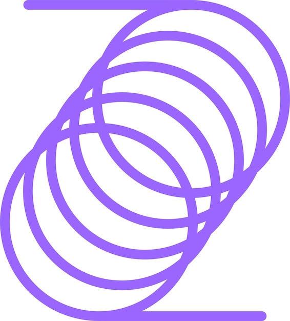 Diseño vectorial Estilo del icono de la barra de alambre