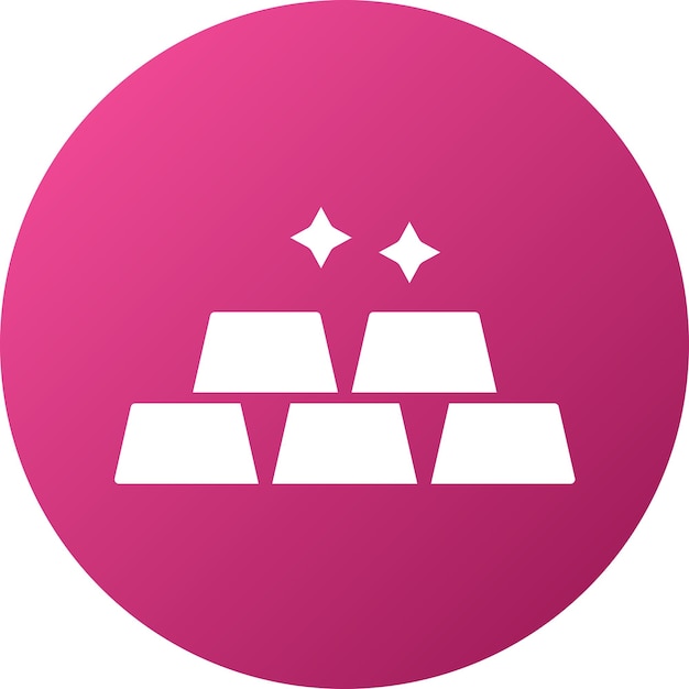 Diseño vectorial Estilo del icono de la barra de arcilla