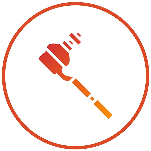 Diseño vectorial Estilo del icono de la barra de corbata