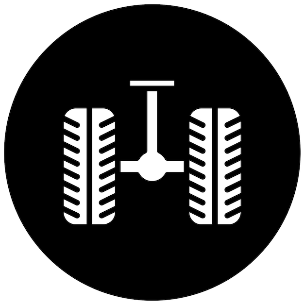 Diseño vectorial Estilo del icono de la barra de oscilación