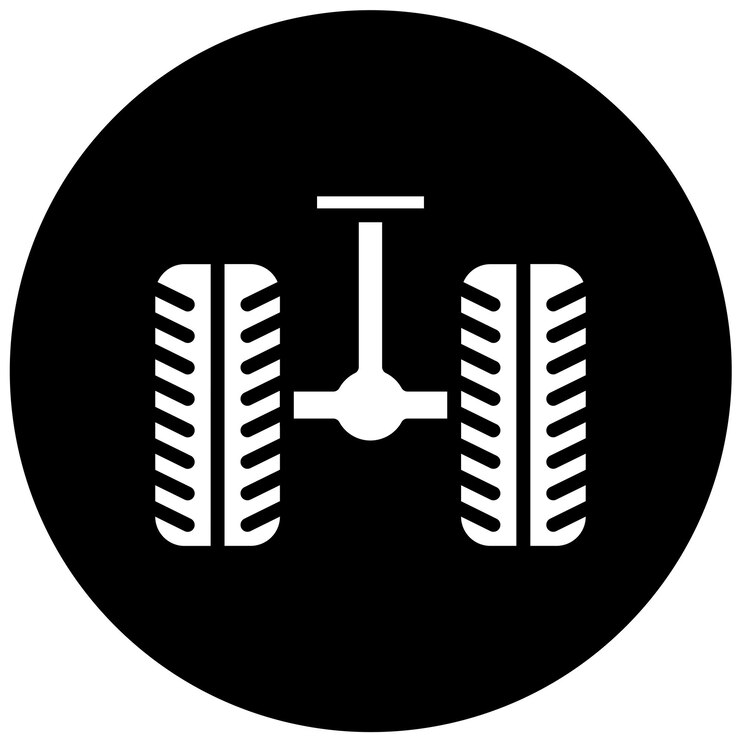 Vector diseño vectorial estilo del icono de la barra de oscilación