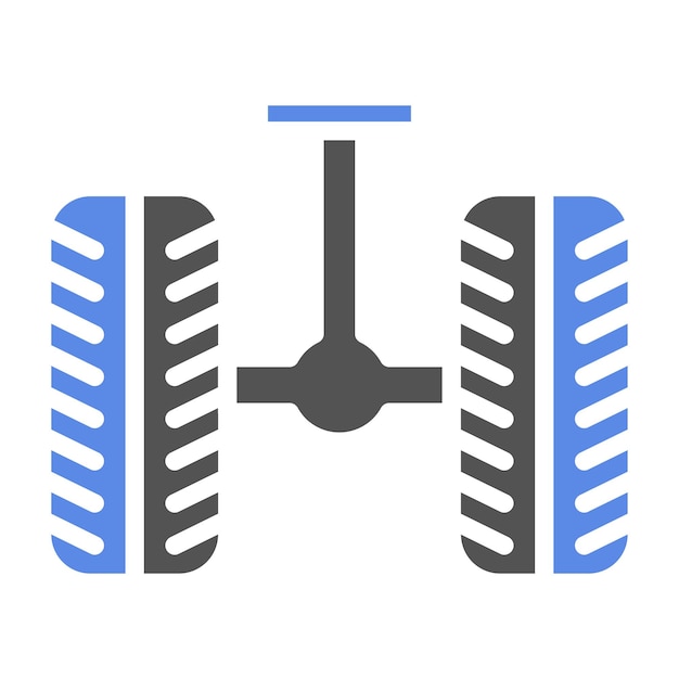 Diseño vectorial Estilo del icono de la barra de oscilación