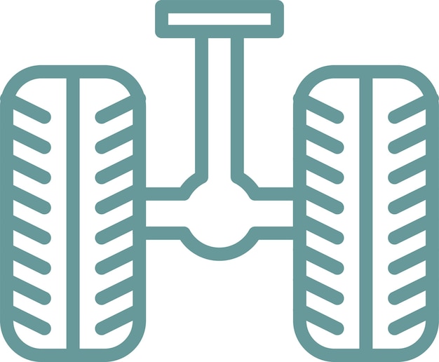 Diseño vectorial Estilo del icono de la barra de oscilación