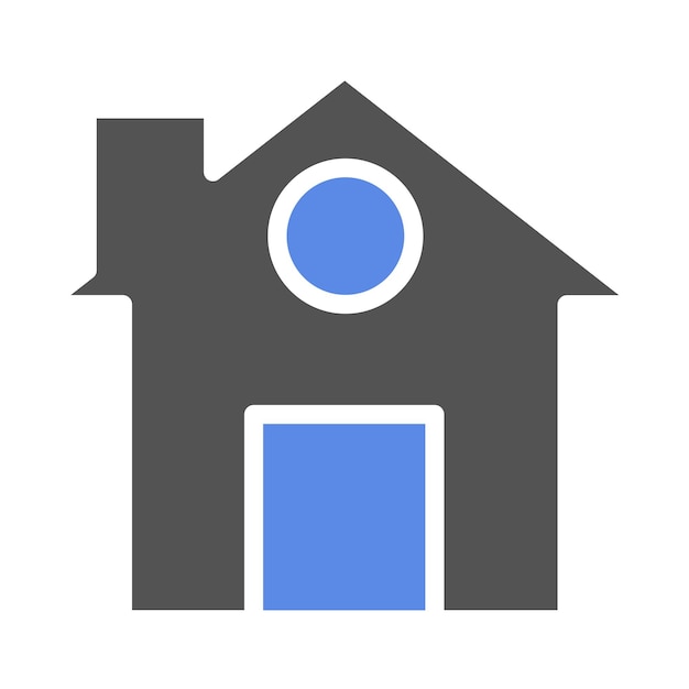 Diseño vectorial Estilo de icono basado en el hogar