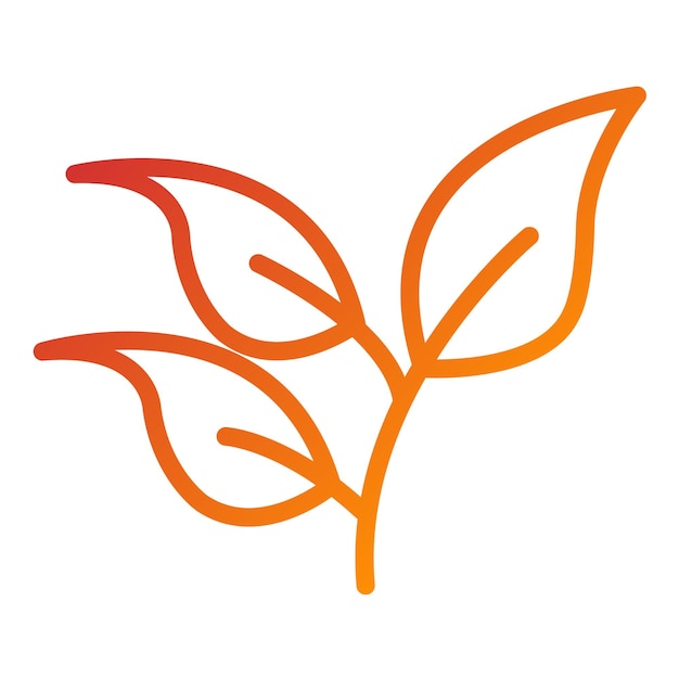 Diseño vectorial Estilo del icono de Basil Bounty