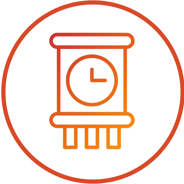 Diseño vectorial Estilo del icono de la basura de la terminal