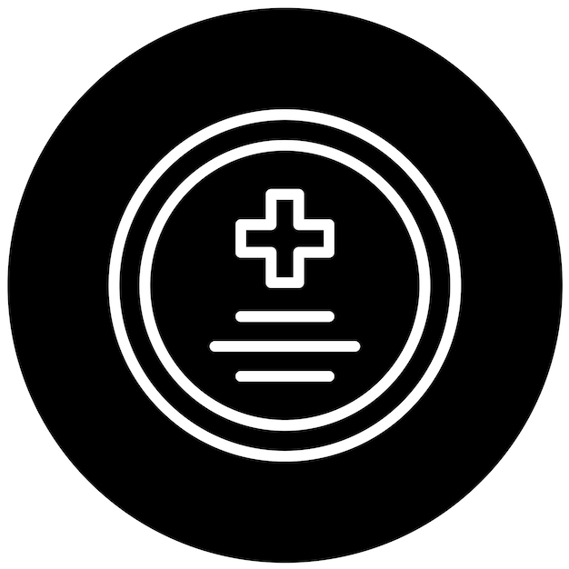Diseño vectorial del estilo del icono de la batería CMOS