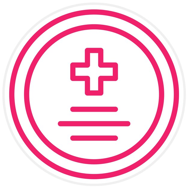 Diseño vectorial del estilo del icono de la batería CMOS