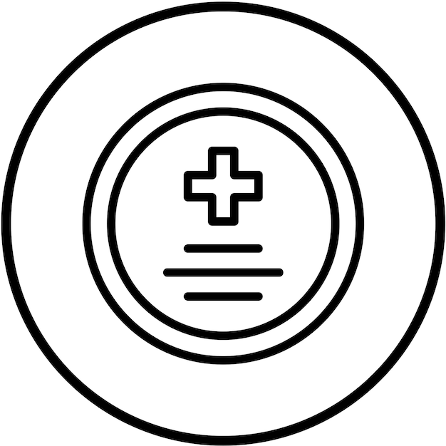 Diseño vectorial del estilo del icono de la batería CMOS