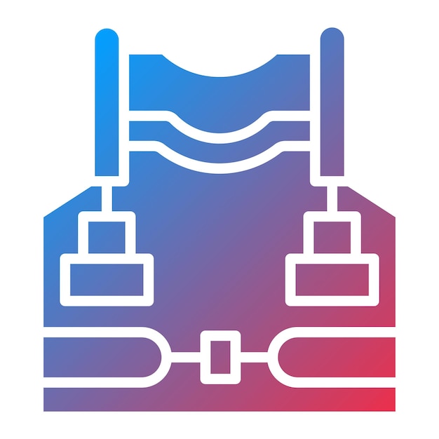 Diseño vectorial Estilo del icono BCD