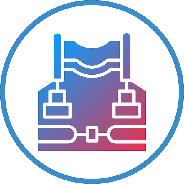 Diseño vectorial Estilo del icono BCD
