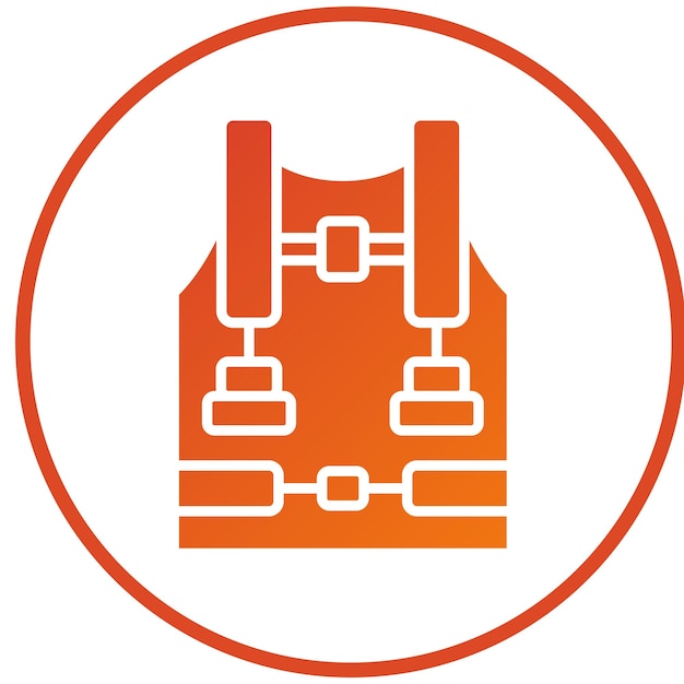 Diseño vectorial Estilo del icono BCD