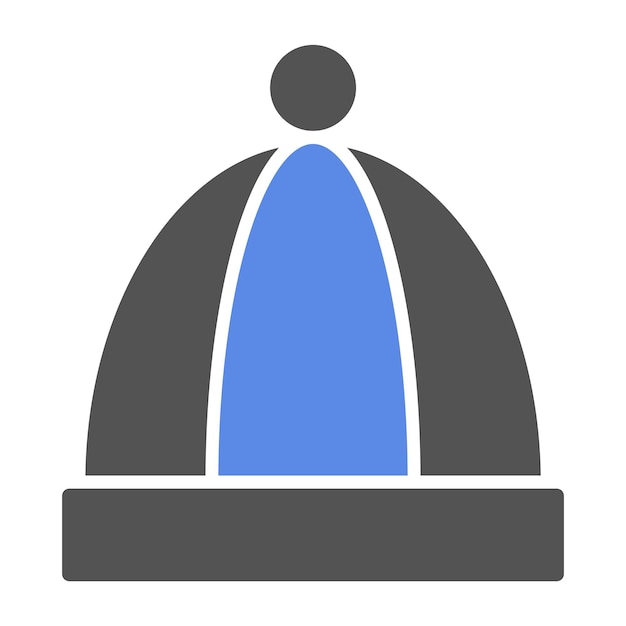 Diseño vectorial Estilo del icono de Beanie