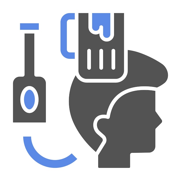 Diseño vectorial Estilo del icono de bebida