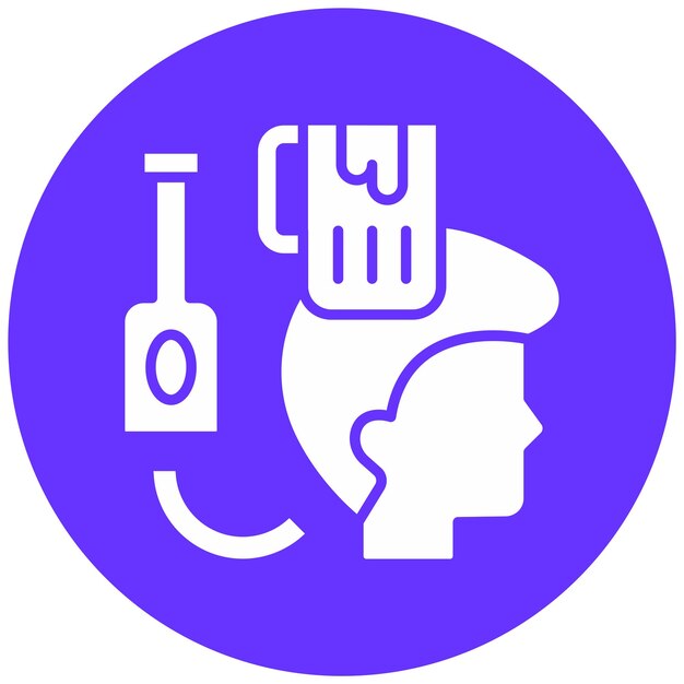 Diseño vectorial Estilo del icono de bebida