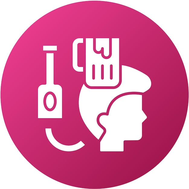 Diseño vectorial Estilo del icono de bebida