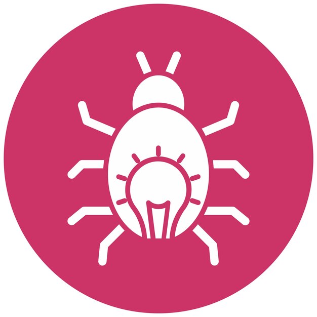 Diseño vectorial Estilo del icono de bioluminescencia