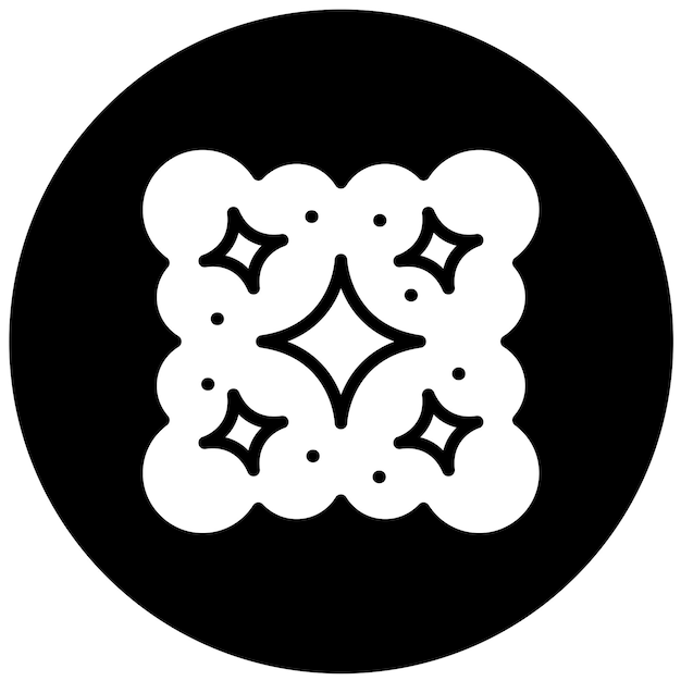 Diseño vectorial Estilo de icono Bling